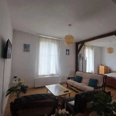 Bel équipé! Proche Des Parcs, Avec Sa Cour Privative Et Sa Place De Parking Sécurisée à 450 M Du Vichy